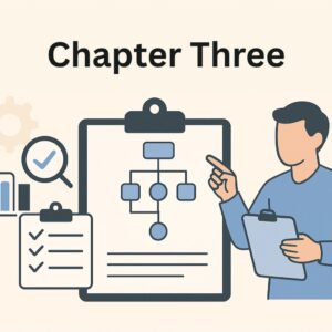 Workshop 6 - Chapter Three – Methodology